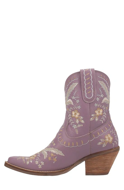 Dingo Primrose Western Boot In Lavendar