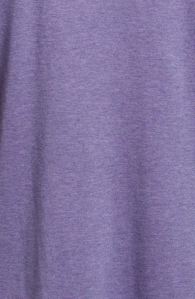 Shop Polo Ralph Lauren Classic Fit Polo In Purple Smoke Heather