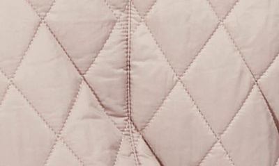 Shop Barbour Flyweight Quilted Jacket In Dusty Mauve