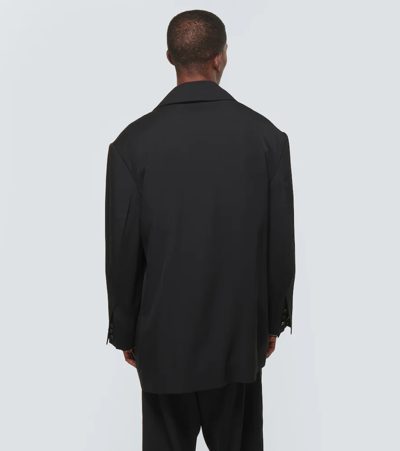 Shop Balenciaga Viscose Jacket In Black