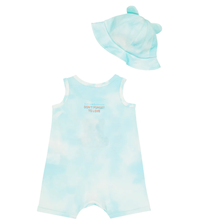 Shop Dolce & Gabbana Baby Cotton Onesie And Hat Set In Onlygoodvibes F.azz.