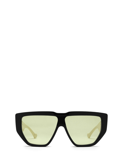 Shop Gucci Gg0997s Black Sunglasses