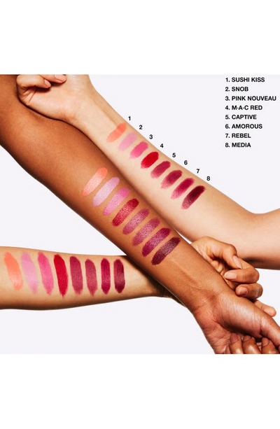 Shop Mac Lipstick In Amorous (s)