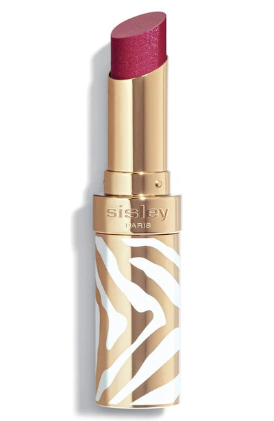Shop Sisley Paris Phyto-rouge Shine Refillable Lipstick In Raspberry