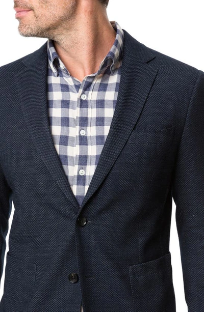 Rodd & Gunn Haldon Regular Fit Stretch Wool & Cotton Sport Coat In Midnight