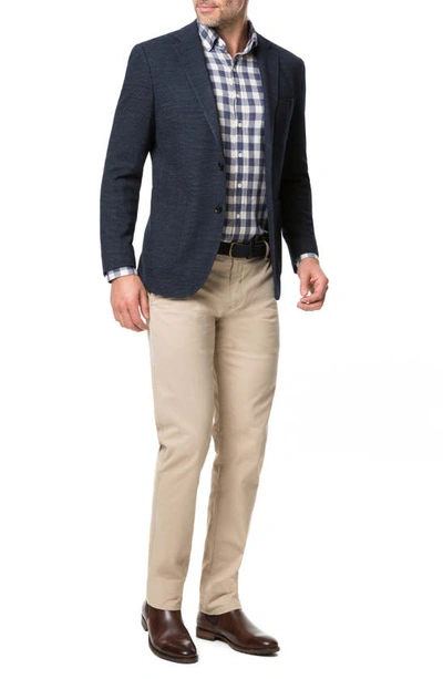 Rodd & Gunn Haldon Regular Fit Stretch Wool & Cotton Sport Coat In Midnight