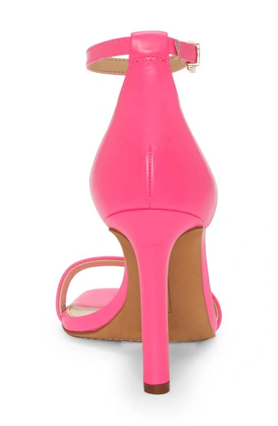 Shop Vince Camuto Lauralie Ankle Strap Sandal In Neon Fuchsia Leather