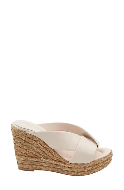 Shop Andre Assous Opal Espadrille Wedge Sandal In White