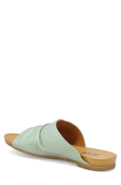Miz Mooz Aria Slide Sandal In Aquamarine