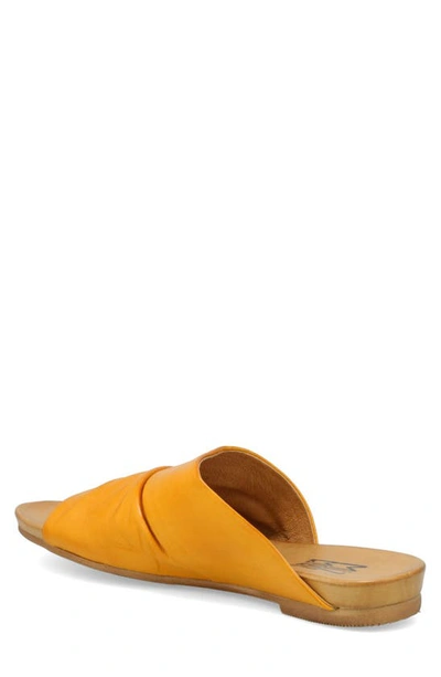 Miz Mooz Aria Slide Sandal In Ochre