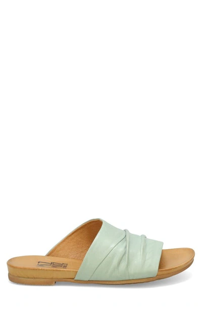 Miz Mooz Aria Slide Sandal In Aquamarine