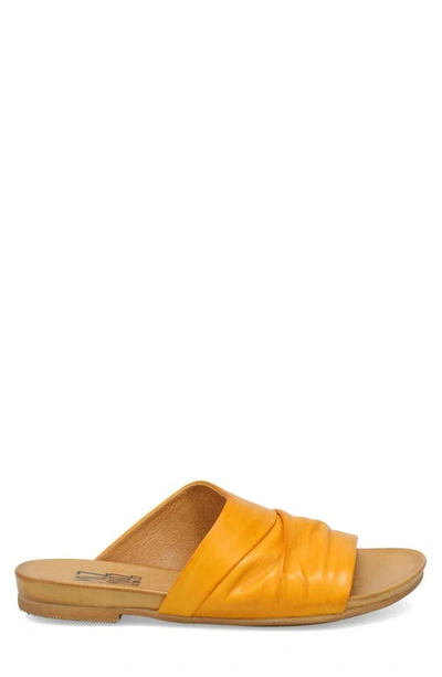 Miz Mooz Aria Slide Sandal In Ochre