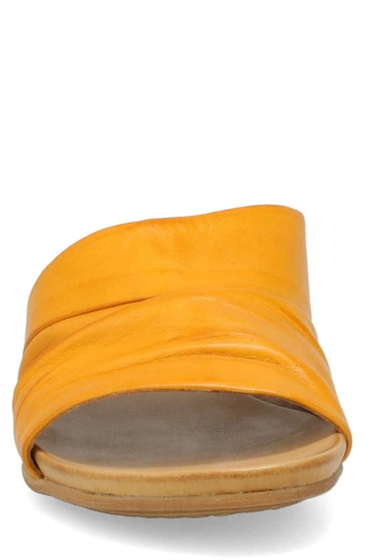 Miz Mooz Aria Slide Sandal In Ochre