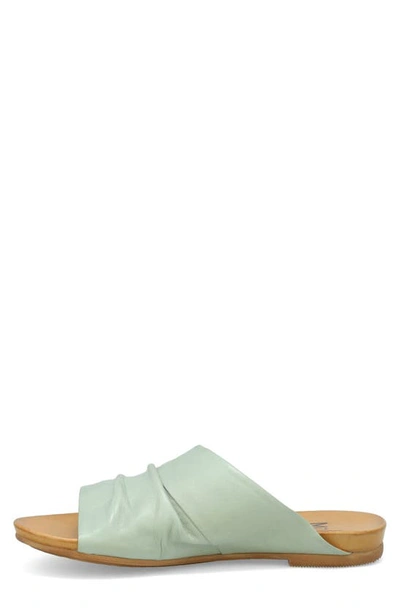 Miz Mooz Aria Slide Sandal In Aquamarine