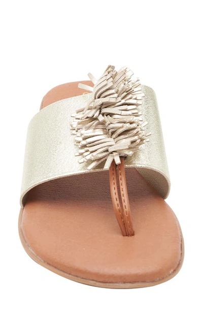 Shop Andre Assous Novalee Featherweights™ Sandal In Platino