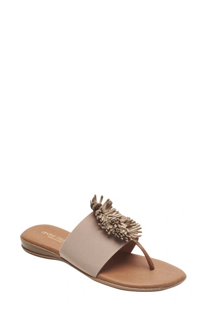 Shop Andre Assous Novalee Featherweights™ Sandal In Ecru