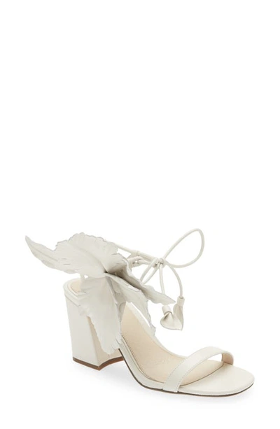 Shop Cecelia New York Hibiscus Sandal In Alabaster