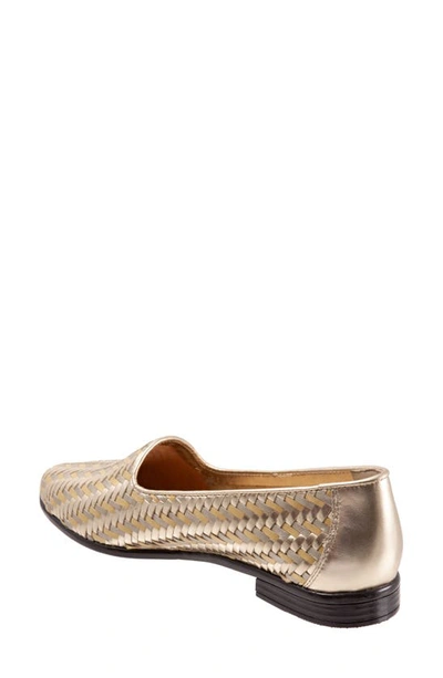 Shop Trotters Liz Iii Flat In Metallic Multi