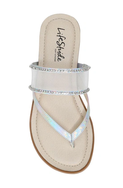 Shop Lifestride Radiant Glow Sandal In Iridescent