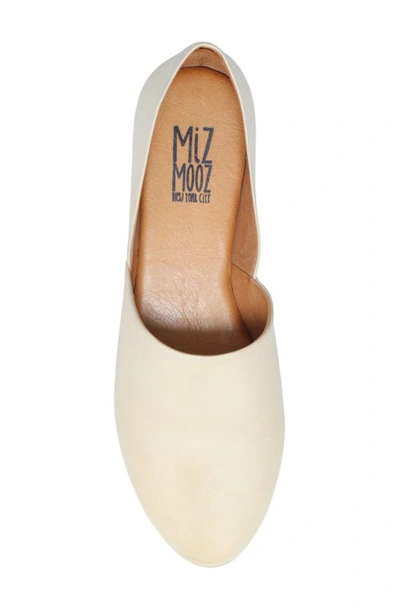 Shop Miz Mooz Kimmy Flat In Cream