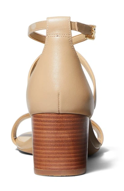 Shop Michael Michael Kors Serena Strappy Sandal In Camel