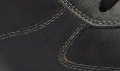 Shop Mezlan City Leather Sneaker In Black