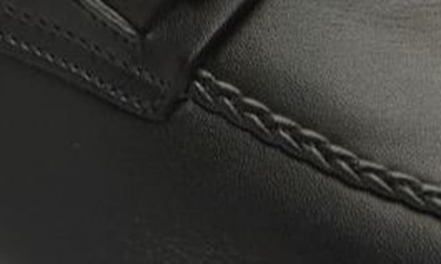 Shop Mezlan Leather Bit Loafer In Black