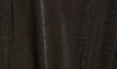 Coquette Feather Trim Robe In Black