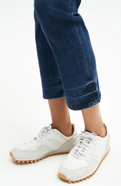 7 For All Mankind Tie Dye Hem Capri Jeans In Linda