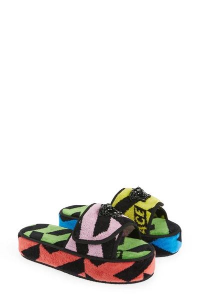 Shop Versace Multicolor Slipper