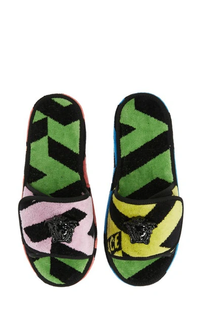 Shop Versace Multicolor Slipper