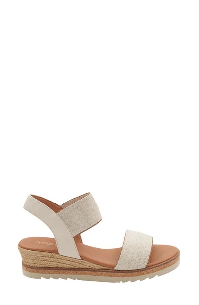 Andre Assous Women's Allison Strappy Espadrille Wedge Sandals In Beige