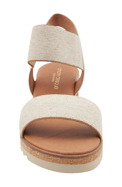 Andre Assous Women's Allison Strappy Espadrille Wedge Sandals In Beige