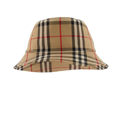 Burberry Kids' Gabriel Bucket Hat Beige | ModeSens