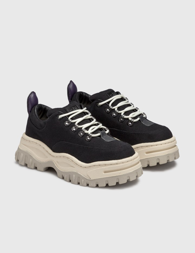 Shop Eytys Angel Trail Sneakers In Black