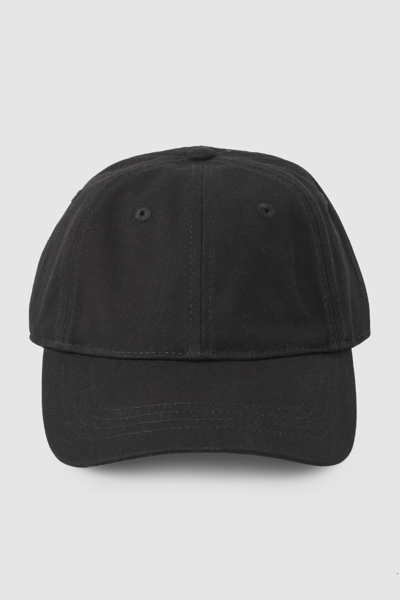 Shop Cos Twill Baseball Cap In Black
