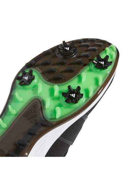 Shop Adidas Golf Adidas Waterproof Golf Shoe In Black/ White