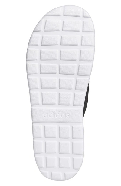 Shop Adidas Originals Comfort Flip Flop In Black/ White