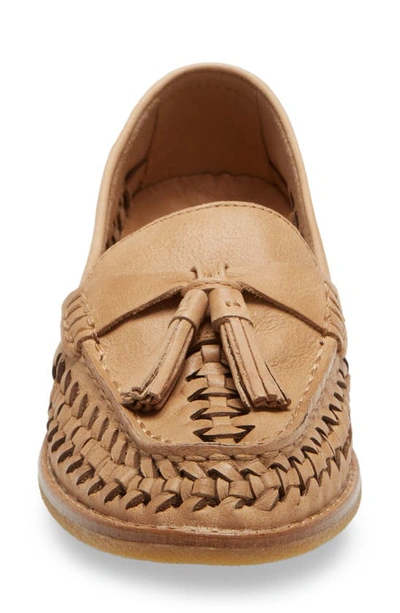Shop Sperry Seaport Penny Loafer In Tan Leather