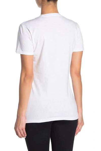 Shop Adidas Originals Basic Short Sleeve Logo T-shirt In White