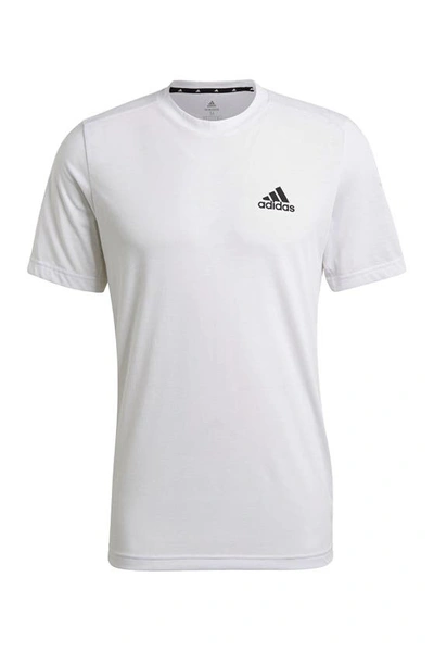 Shop Adidas Originals Active T-shirt In White/black
