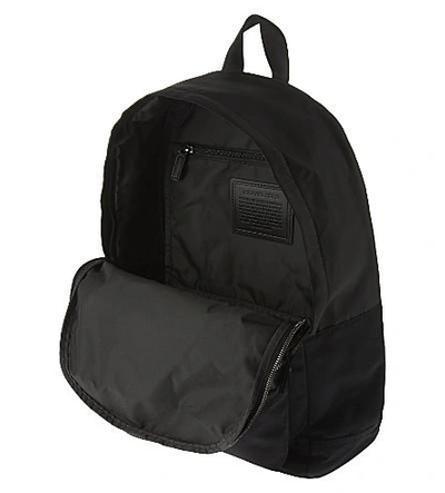 Shop Michael Kors Kent Nylon Backpack In Black