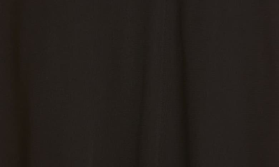 Proenza Schouler Halter Neck Long Sleeve Matte Jersey Maxi Dress In Black