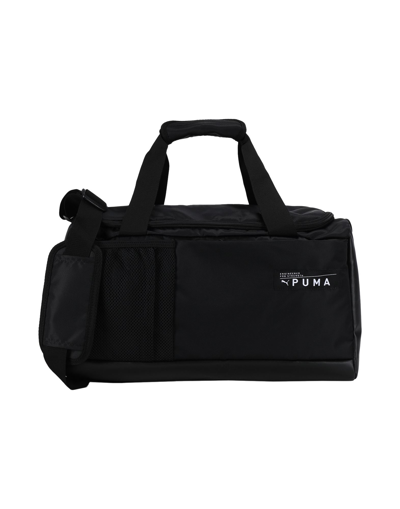 Shop Puma Duffel Bags In Black