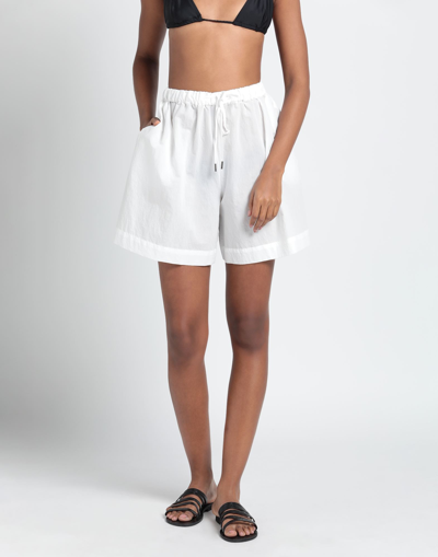 Shop Max Mara Beach Shorts And Pants In White