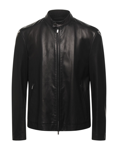 Shop Fratelli Rossetti Jackets In Black