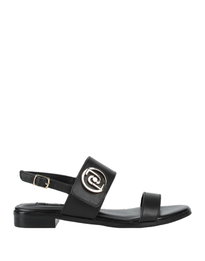 Shop Liu •jo Sandals In Black