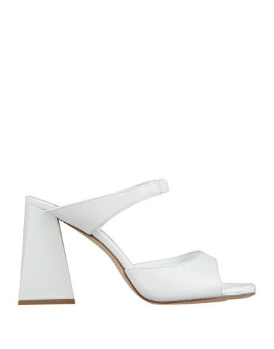 Shop Giampaolo Viozzi Sandal Woman Sandals White Size 10 Soft Leather