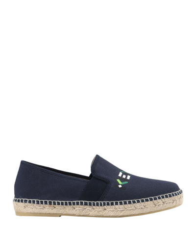 Shop Kenzo Espadrilles In Dark Blue