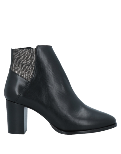 Shop Anaki Woman Ankle Boots Black Size 6 Soft Leather